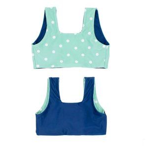Feather 4 Arrow Kids' Island Hopper Reversible Swimsuit Bikini Top NEW WITH TAGS